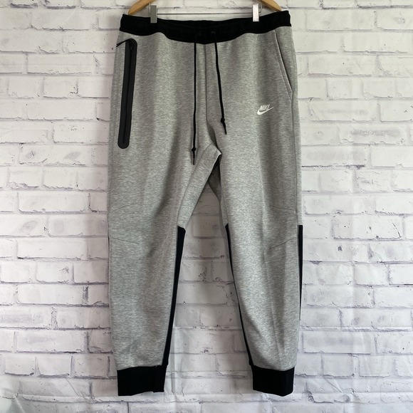Nike Pants Men's XXL Tech Fleece Sportswear Jogger Pants Grey 30" Inseam NWT - Picture 1 of 15
